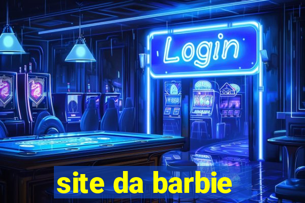 site da barbie - jogos